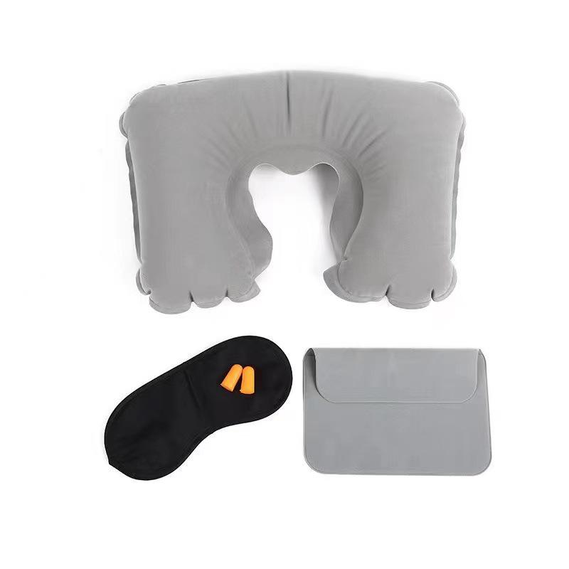 Inflatable U-Shaped Neck Pillow & Travel Essentials Kit Medium 39x26 cm
Inflatable U-Shaped Neck Pillow & Travel Essentials Kit Medium 39x26 cm