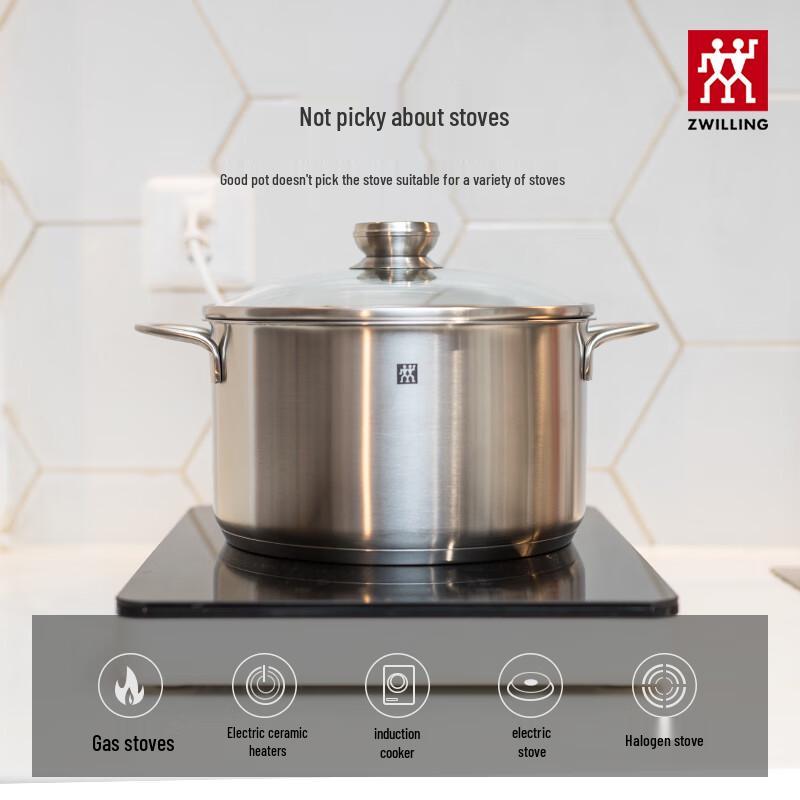 ZWILLING Nova III Stainless Steel Soup Pot
ZWILLING Nova III Stainless Steel Soup Pot
