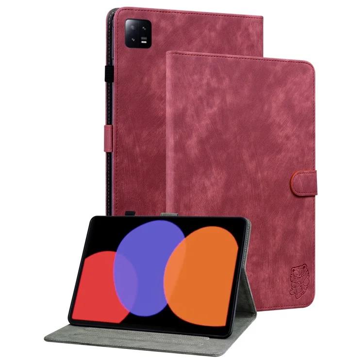 Для Xiaomi Pad 6 с функцией автоматического пробуждения и сна милый чехол для планшета с рисунком тигра из искусственной кожи, держатель для карт, подставка
Для Xiaomi Pad 6 с функцией автоматического пробуждения и сна милый чехол для планшета с рисунком тигра из искусственной кожи, держатель для карт, подставка