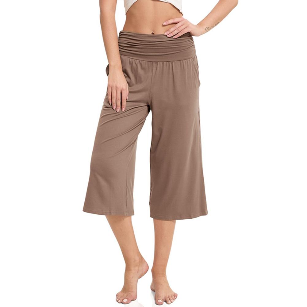 Women s High-Waisted Loose-Fit Casual 7/8-Length Pants Long Shorts S
Women s High-Waisted Loose-Fit Casual 7/8-Length Pants Long Shorts S