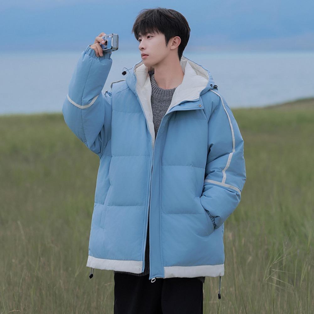 Autumn and winter new multi-color optional couple cotton-padded clothes men s hooded bread clothes piled thickened cotton-padded jackets students S светло-синий
Autumn and winter new multi-color optional couple cotton-padded clothes men s hooded bread clothes piled thickened cotton-padded jackets students S светло-синий