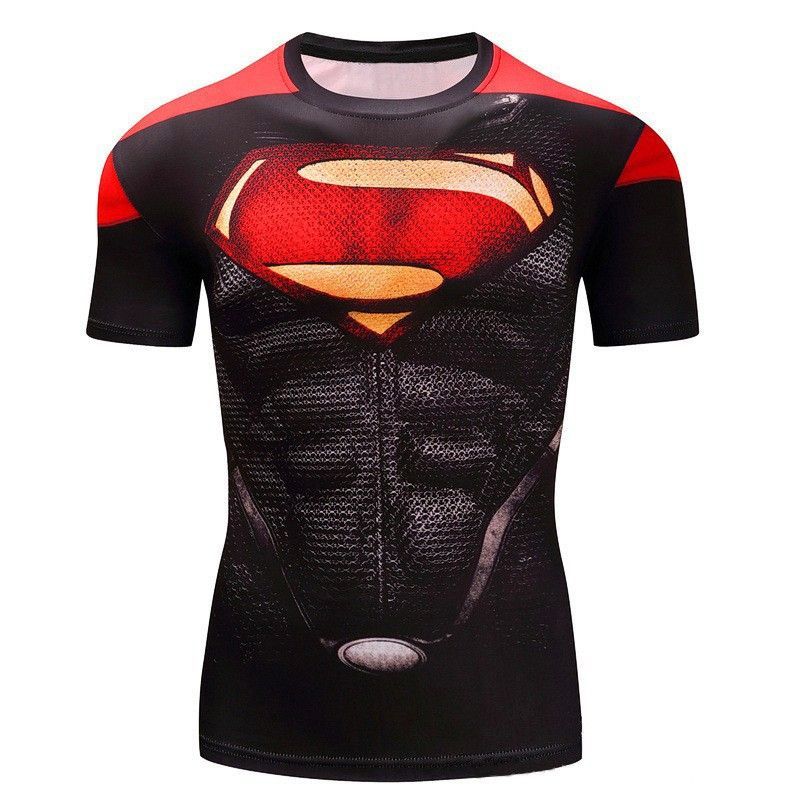 Superman shirt for men enthusiasts 3D printed fitness T-shirt, XXS
Superman shirt for men enthusiasts 3D printed fitness T-shirt, XXS