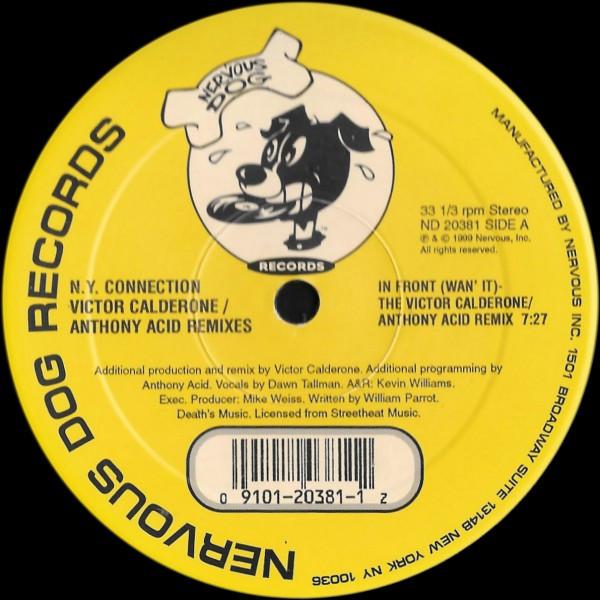 12inch Record N.Y. CONNECTION - In Front (Wan It) ND20381 Nervous Dog Rec 1999 US Dance & Electronica Used
12inch Record N.Y. CONNECTION - In Front (Wan It) ND20381 Nervous Dog Rec 1999 US Dance & Electronica Used