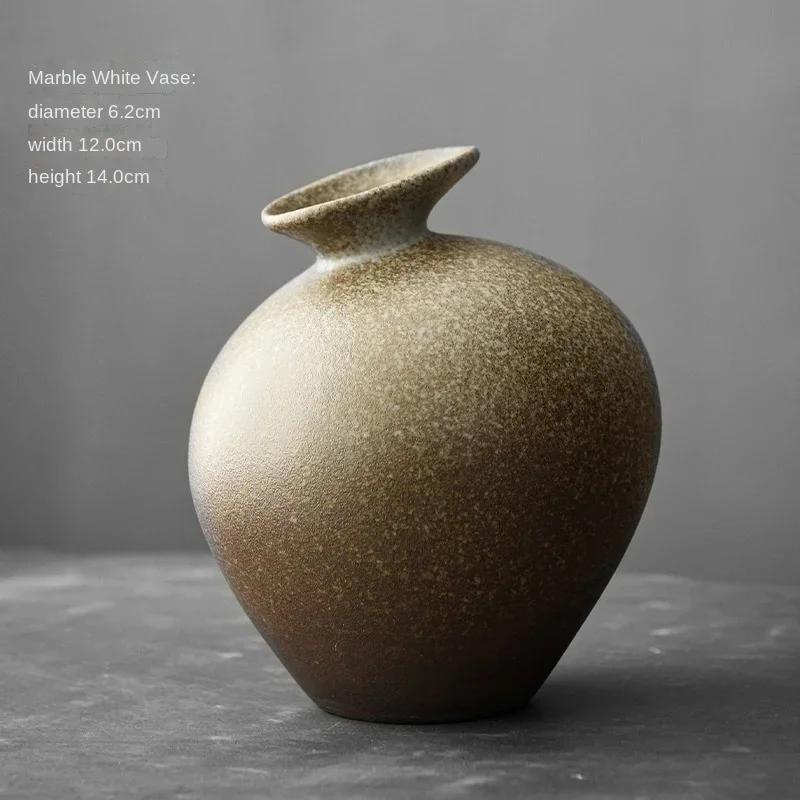 Japanese Style Coarse Pottery Flower Ware Ceramic Small Flower Dried Flower Hydroponic Vessel Tea Table Decorative Ornaments
Japanese Style Coarse Pottery Flower Ware Ceramic Small Flower Dried Flower Hydroponic Vessel Tea Table Decorative Ornaments