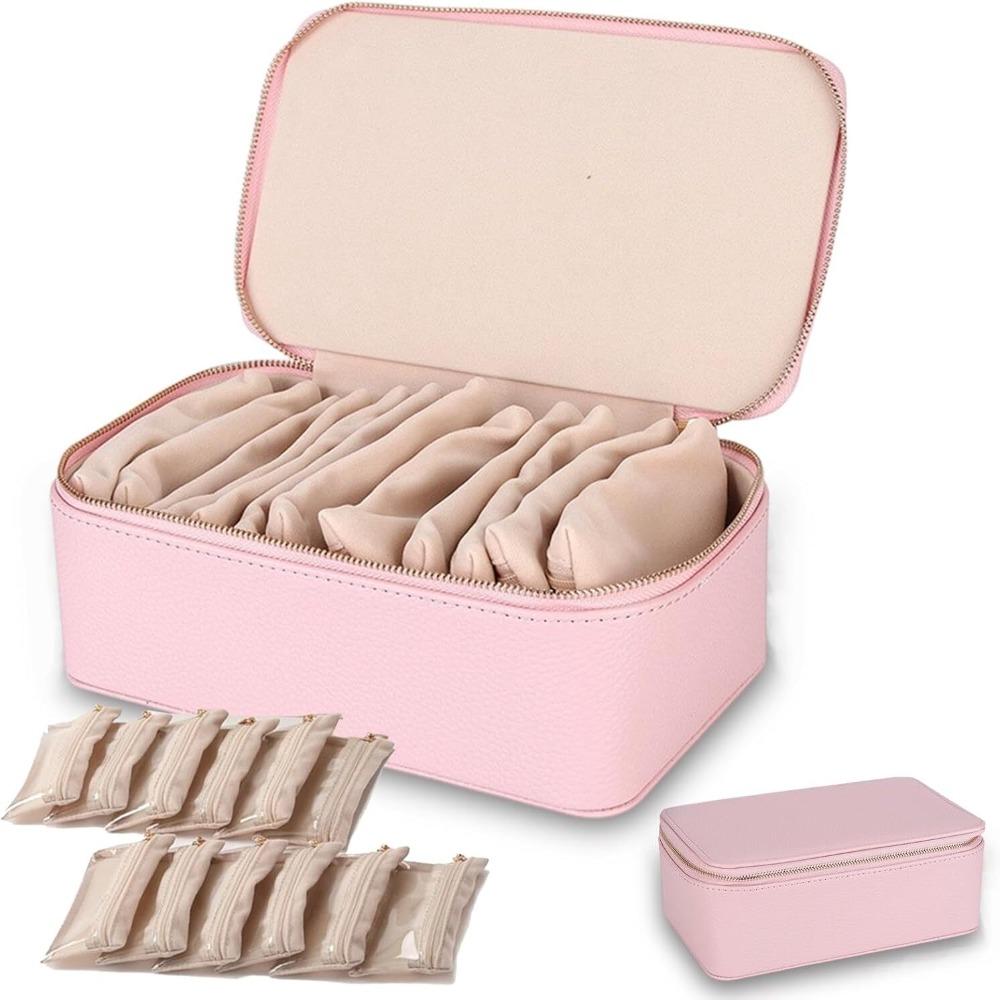 Portable Earring Storage Case PU Leather Small Item Storage Box New Jewelry Storage Box бежевий
Portable Earring Storage Case PU Leather Small Item Storage Box New Jewelry Storage Box бежевий
