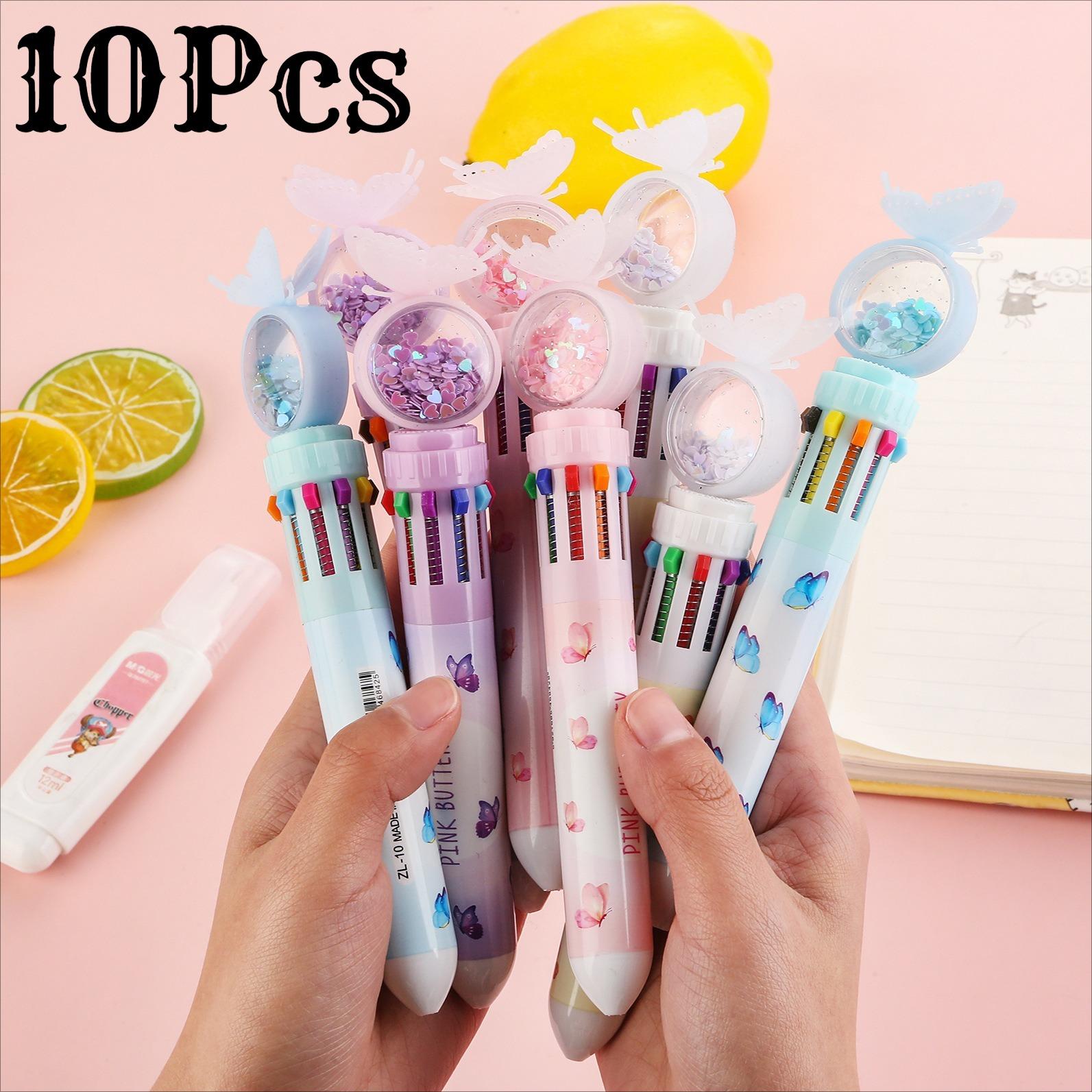 1 Pc Butterfly Glitter Ballpoint Pen Fluent Writing Suitable for Office Work, Brushing Questions, Signing Writing, Diaries, Notes, Student Classroom Random style1Pc
1 Pc Butterfly Glitter Ballpoint Pen Fluent Writing Suitable for Office Work, Brushing Questions, Signing Writing, Diaries, Notes, Student Classroom Random style1Pc