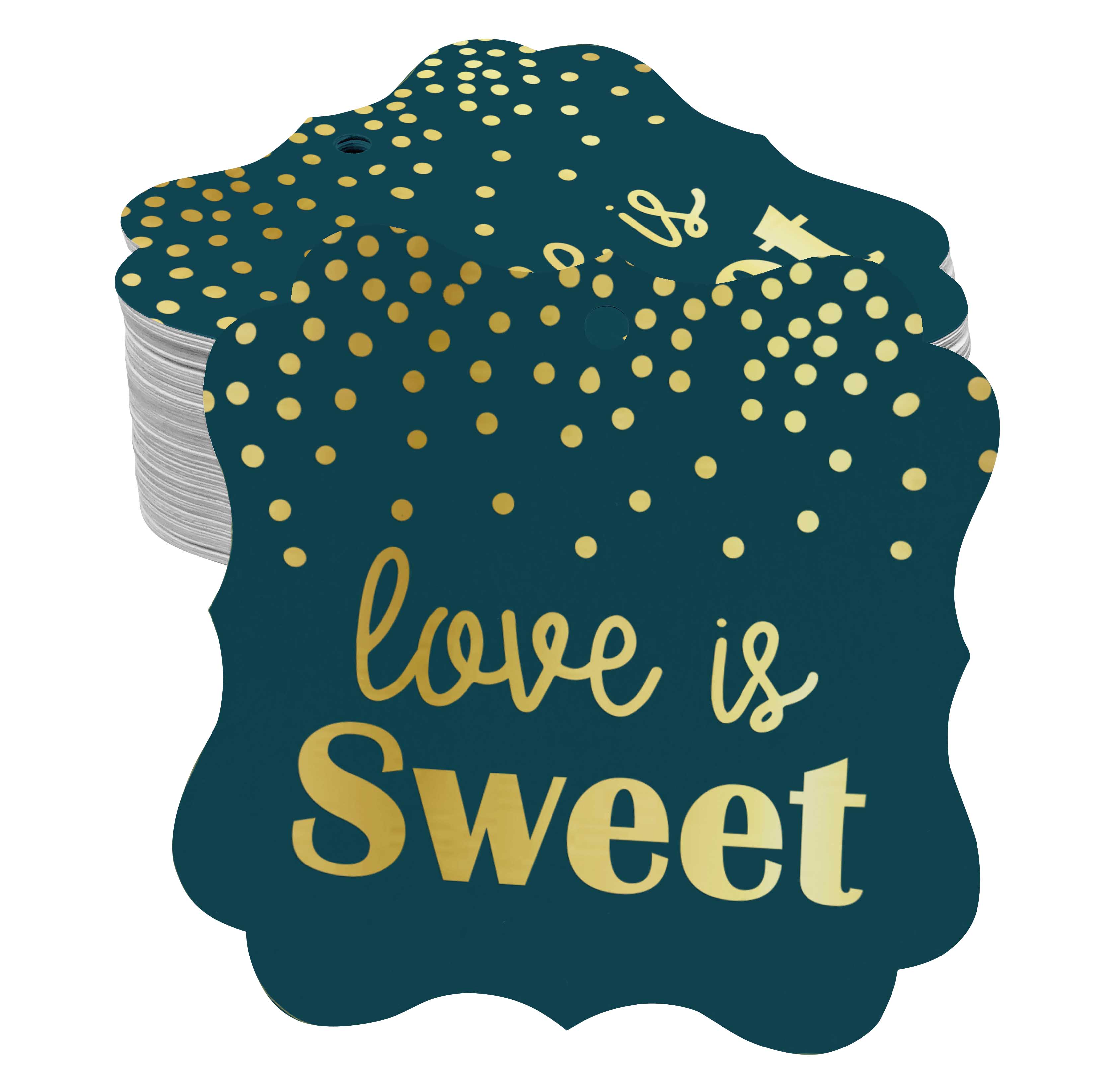 Inkdotpot Love Is Sweet Wedding Bottle Tag Справжня золота фольга 50 Gold Foil Tags синій
Inkdotpot Love Is Sweet Wedding Bottle Tag Справжня золота фольга 50 Gold Foil Tags синій