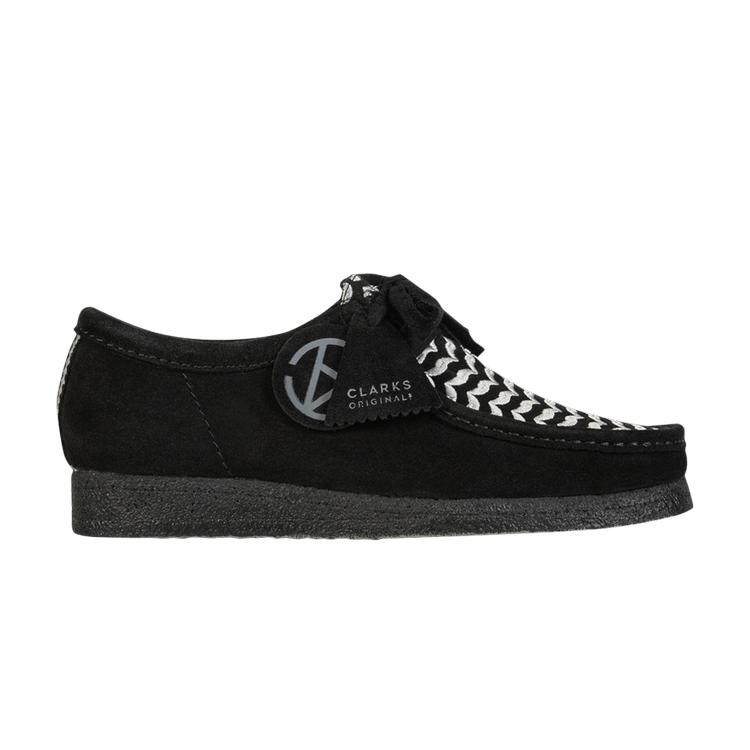 Мужские кроссовки Clarks Slam Jam x Wallabee Night Boat to Cairo, черные, с черной вышивкой 26168670
Мужские кроссовки Clarks Slam Jam x Wallabee Night Boat to Cairo, черные, с черной вышивкой 26168670