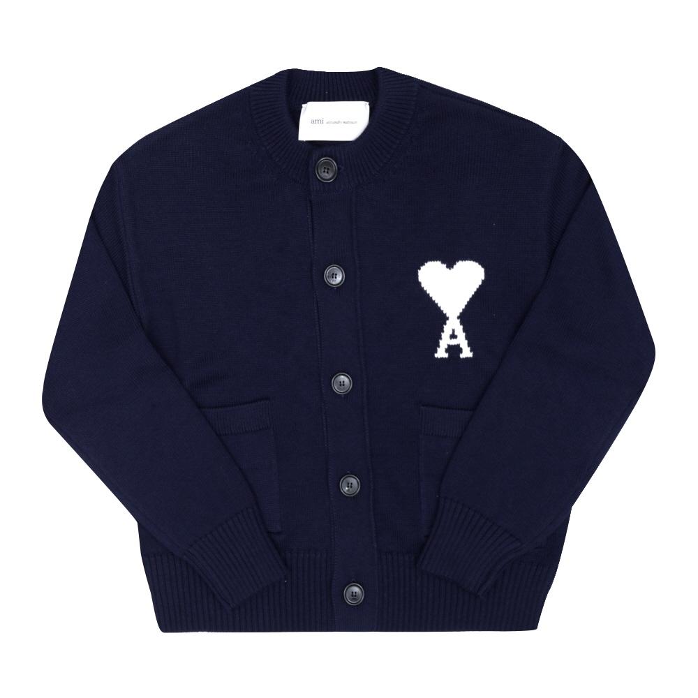 Ami Big Heart Logo Intarsia Pocket Unisex Cardigan A116 UKC381 KN0156 A116 (M)
Ami Big Heart Logo Intarsia Pocket Unisex Cardigan A116 UKC381 KN0156 A116 (M)