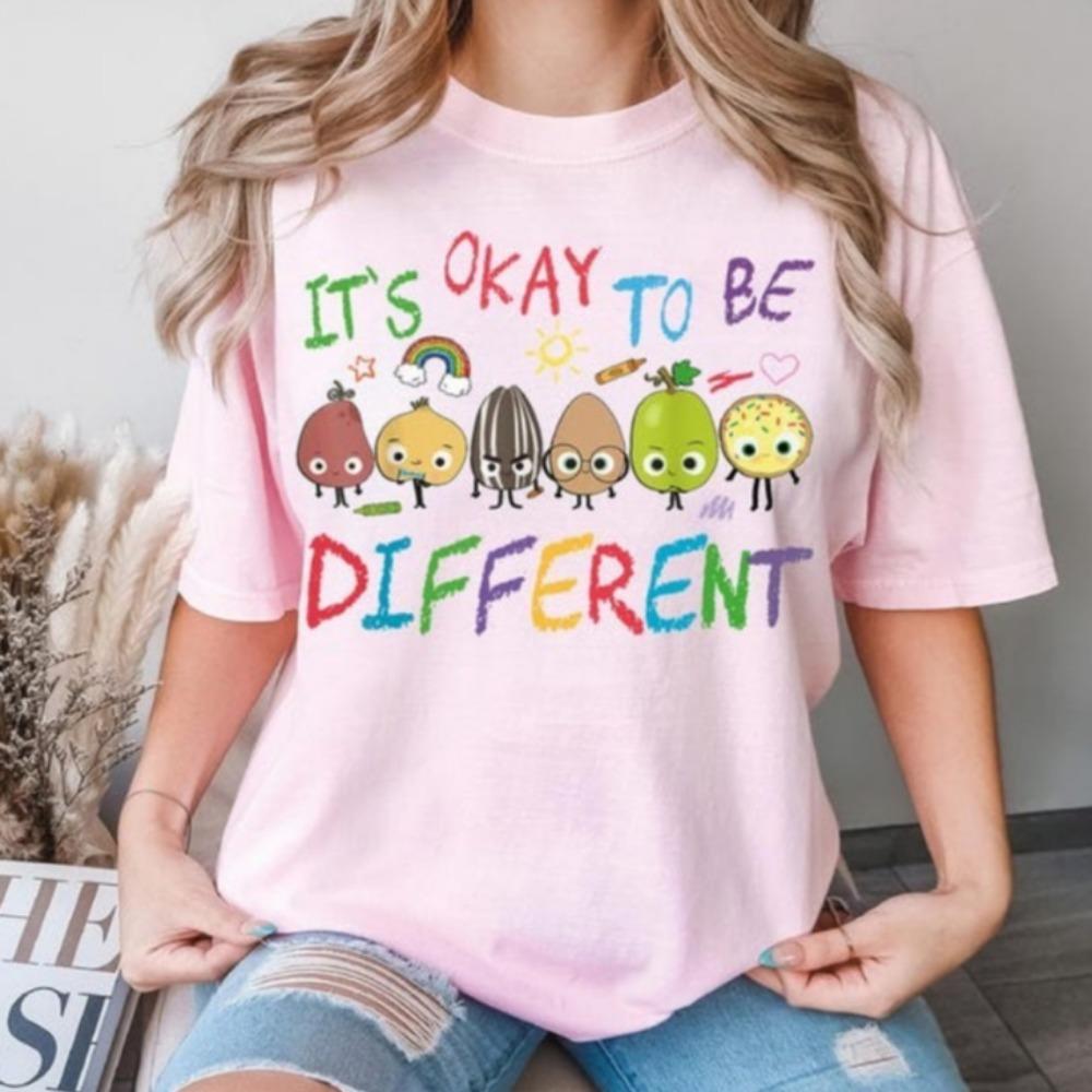 Its Okay To Be Different Shirt The Good Egg Sweatshirt Autism Awareness Tees Women Unisex Tops Positive Clothes 3XL
Its Okay To Be Different Shirt The Good Egg Sweatshirt Autism Awareness Tees Women Unisex Tops Positive Clothes 3XL
