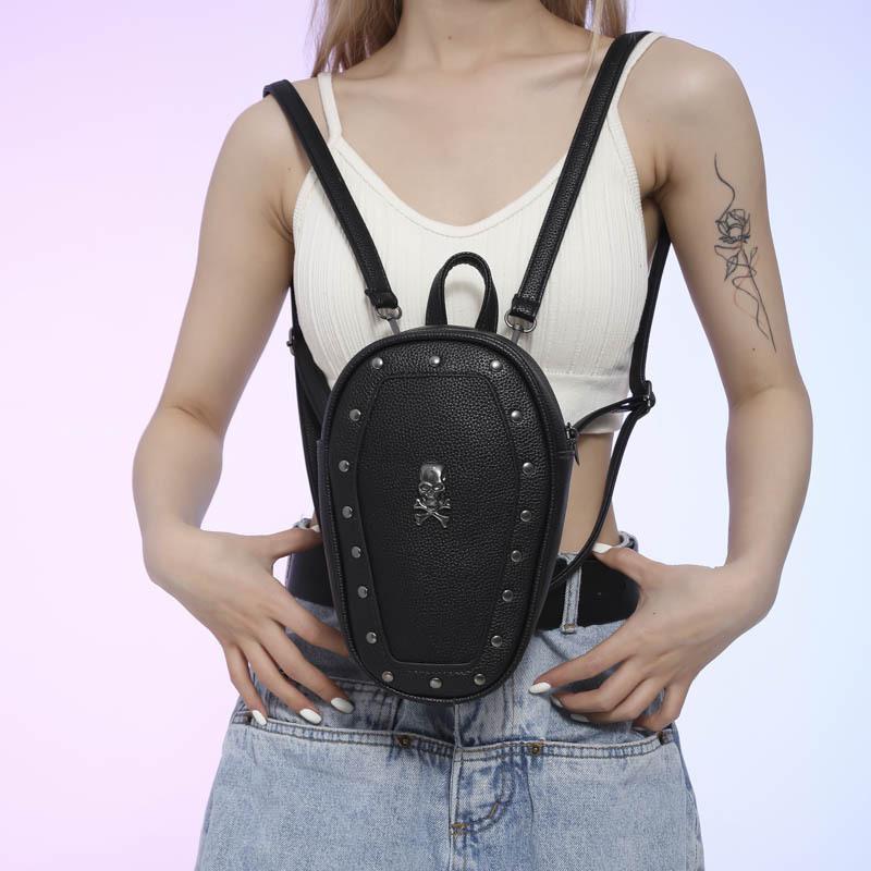 2024 summer new small backpack shoulder hbag Halloween cross skull multi-purpose women s bag
2024 summer new small backpack shoulder hbag Halloween cross skull multi-purpose women s bag
