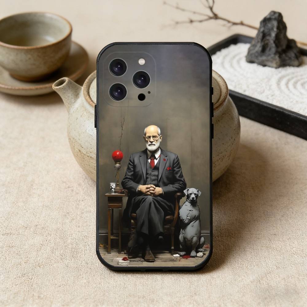 Psychoanalysis Sigmund Freud Phone Case For iPhone 17 16 15 14 13 12 Max Plus Silicone Black Cover iPhoneXSMAX
Psychoanalysis Sigmund Freud Phone Case For iPhone 17 16 15 14 13 12 Max Plus Silicone Black Cover iPhoneXSMAX