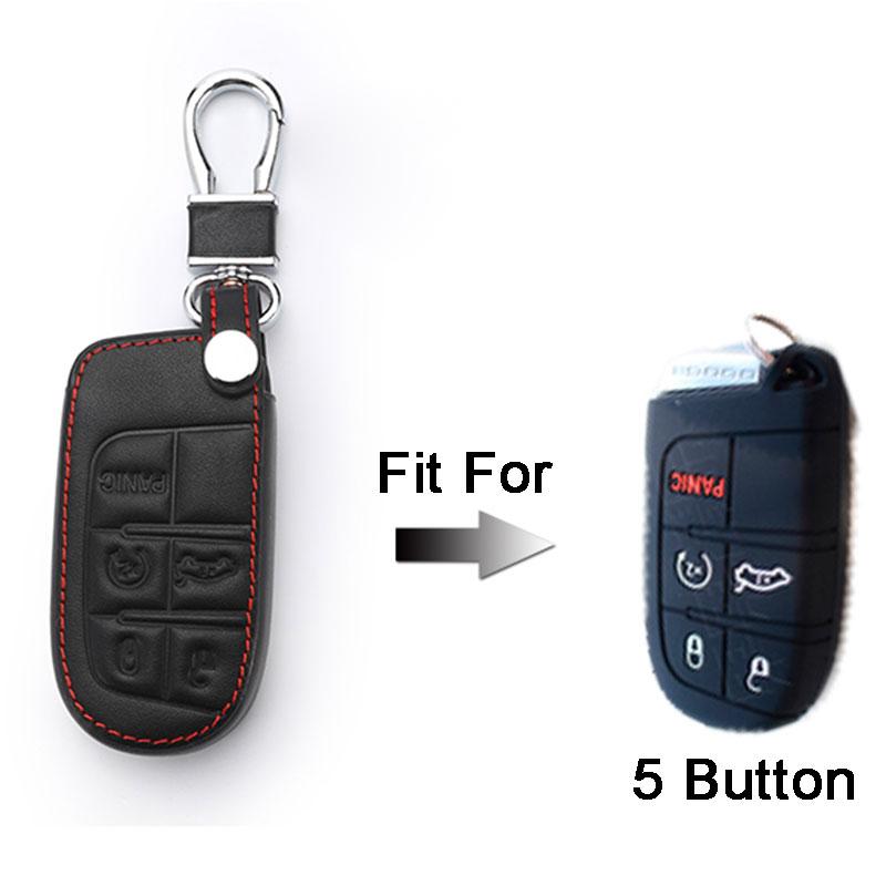 Leather Key Case Key Cover Keychain For Jeep Grand Cherokee Renegade Compass Dodge Charger Challenger Durango Auto Accessories чорний
Leather Key Case Key Cover Keychain For Jeep Grand Cherokee Renegade Compass Dodge Charger Challenger Durango Auto Accessories чорний