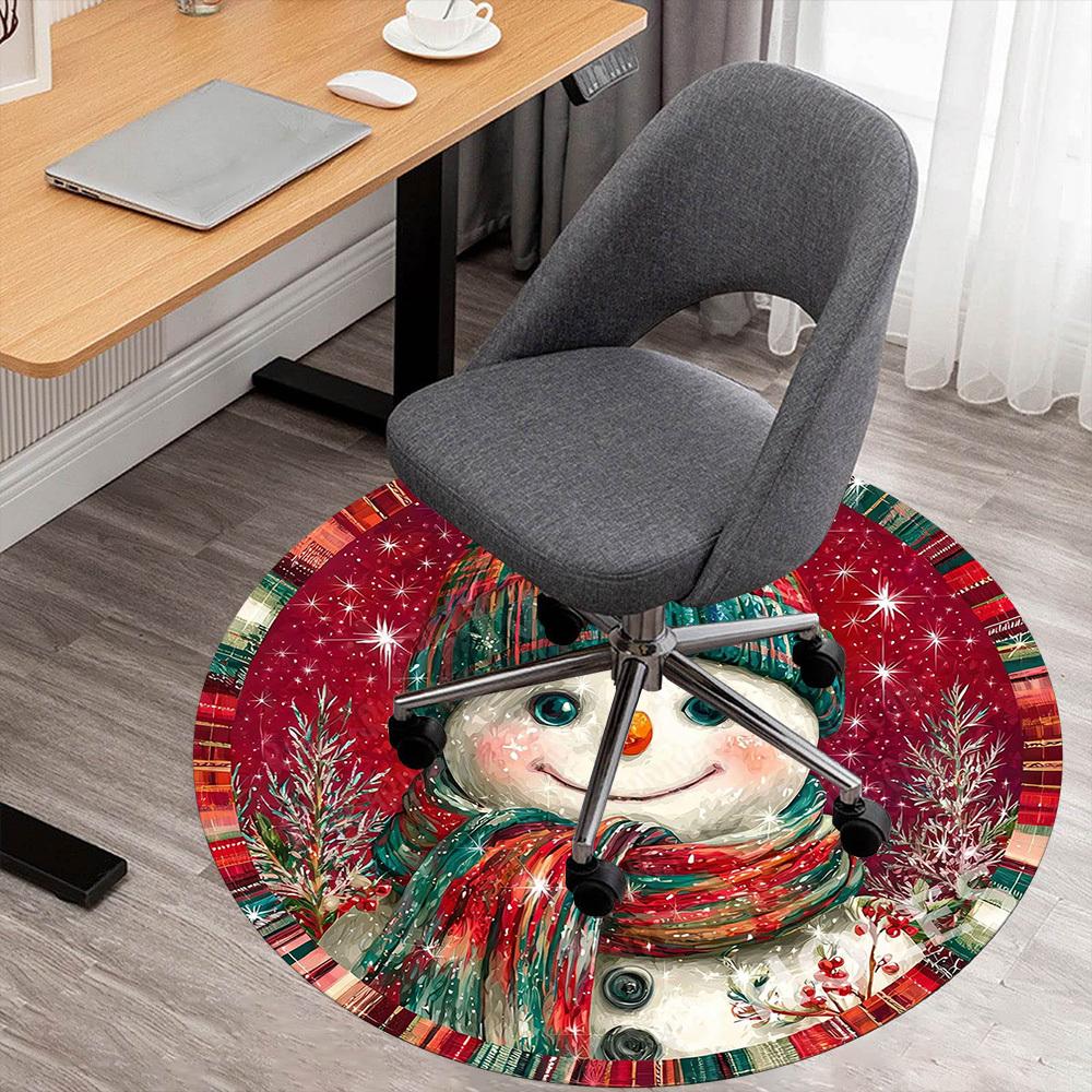 1PC snowman winter Office Round Area Rug, Under Office Chairs Bedroom Living Room Home Decor,Carpet for Office, -1110242 80cm by 80cm
1PC snowman winter Office Round Area Rug, Under Office Chairs Bedroom Living Room Home Decor,Carpet for Office, -1110242 80cm by 80cm