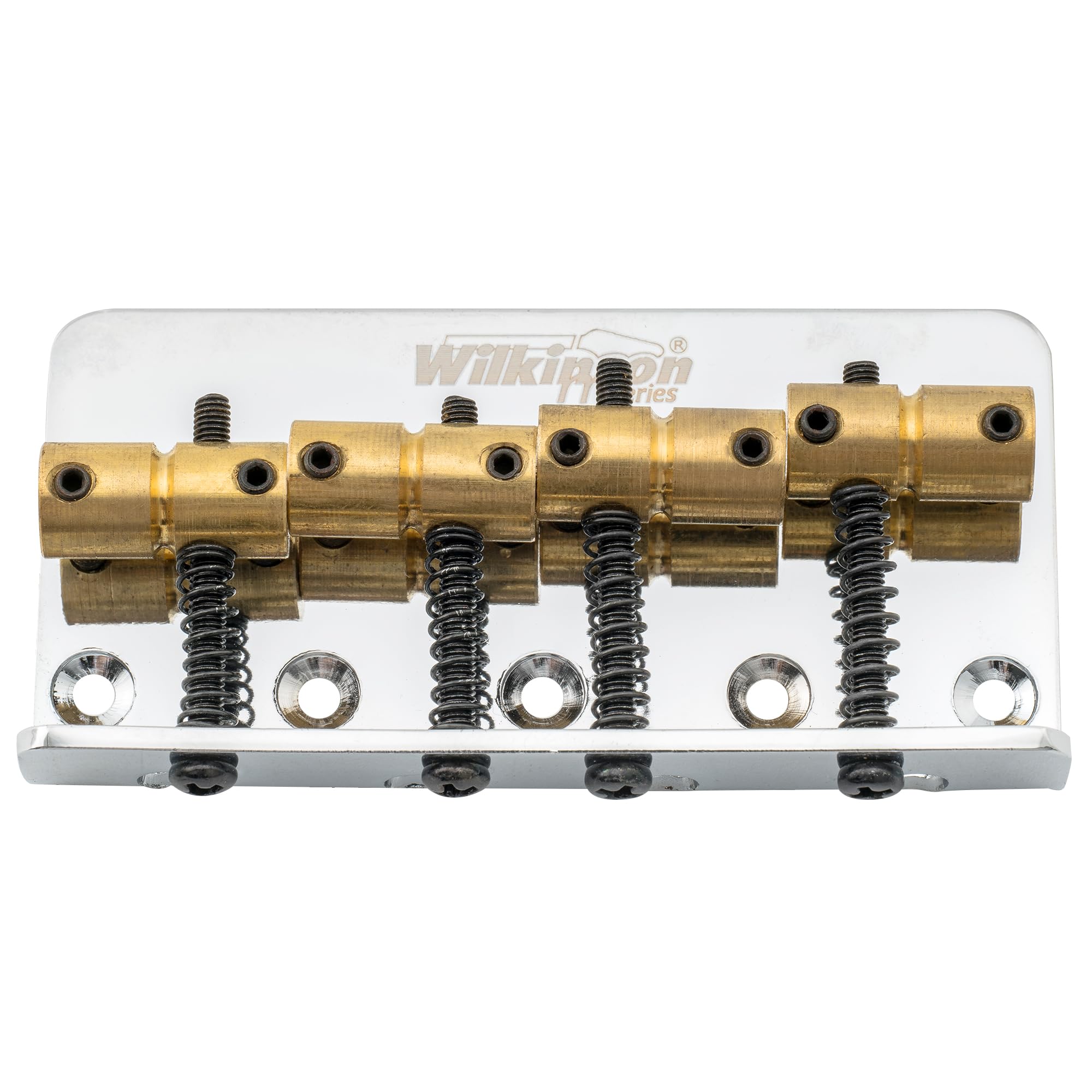Wilkinson WOB41 String Pitch 19mm 4 String Bass Bridge Brass Saddle for Chrome Precision/Jazz Bass,
Wilkinson WOB41 String Pitch 19mm 4 String Bass Bridge Brass Saddle for Chrome Precision/Jazz Bass,
