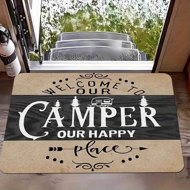 Welcome to Our Camper Doormat - Cozy RV Design for Campers and Caravans, Perfect for Outdoor Enthusiasts Decor 40x60cm
Welcome to Our Camper Doormat - Cozy RV Design for Campers and Caravans, Perfect for Outdoor Enthusiasts Decor 40x60cm