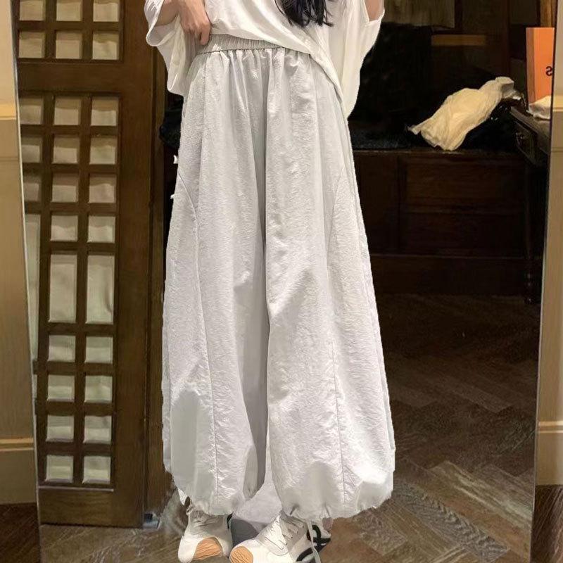 Quick-drying Bloomers Women s Summer High-waisted Loose and Thin Casual Carrot Pants Nine-point Scimitar Wide-leg Pants XL
Quick-drying Bloomers Women s Summer High-waisted Loose and Thin Casual Carrot Pants Nine-point Scimitar Wide-leg Pants XL