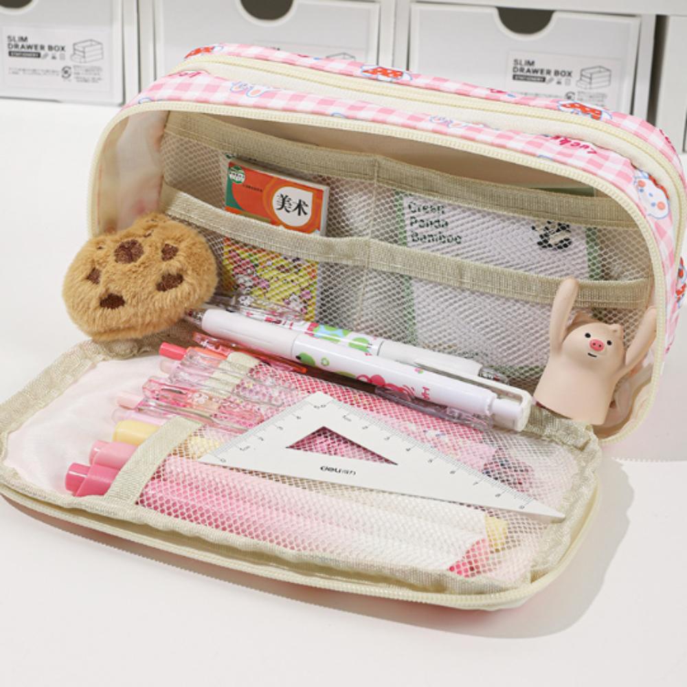 Aesthetic Large Capacity Pencil Case Bear Stationery Storage Bag School Office Style 4
Aesthetic Large Capacity Pencil Case Bear Stationery Storage Bag School Office Style 4