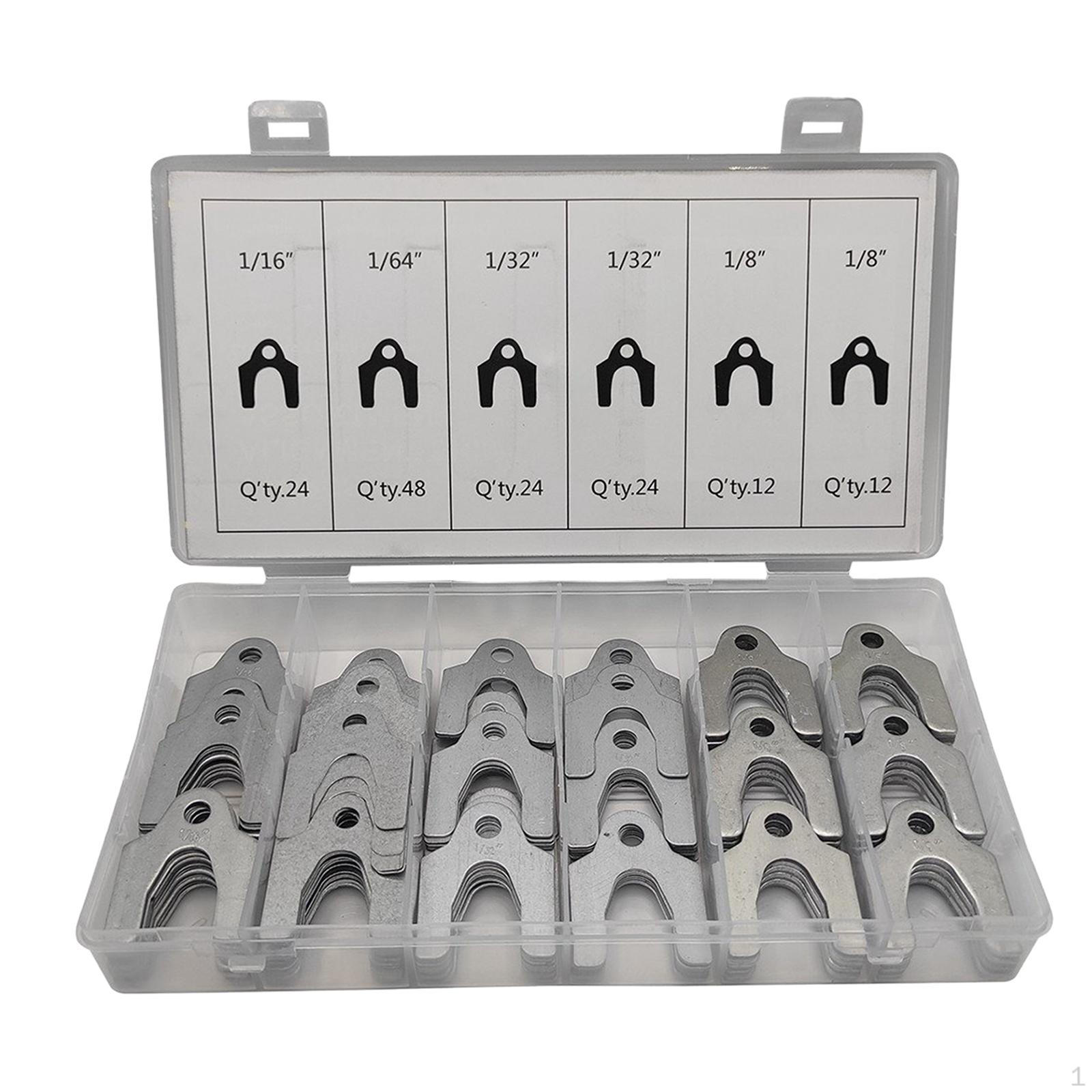 14 Body Alignment Shims Assortment Set with Storage Box Universal for Adjusting
14 Body Alignment Shims Assortment Set with Storage Box Universal for Adjusting