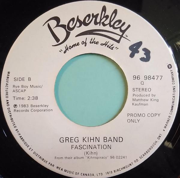 7inch Record GREG KIHN BAND Jeopardy 9698477PROMO Beserkley 1983 Canada Rock Used
7inch Record GREG KIHN BAND Jeopardy 9698477PROMO Beserkley 1983 Canada Rock Used