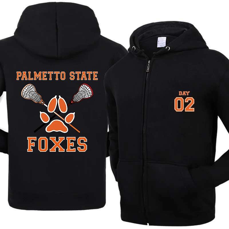Плюс размер Palmetto State Foxes куртка с капюшоном на молнии Мужская мода с капюшоном Свободная мужская одежда
Плюс размер Palmetto State Foxes куртка с капюшоном на молнии Мужская мода с капюшоном Свободная мужская одежда