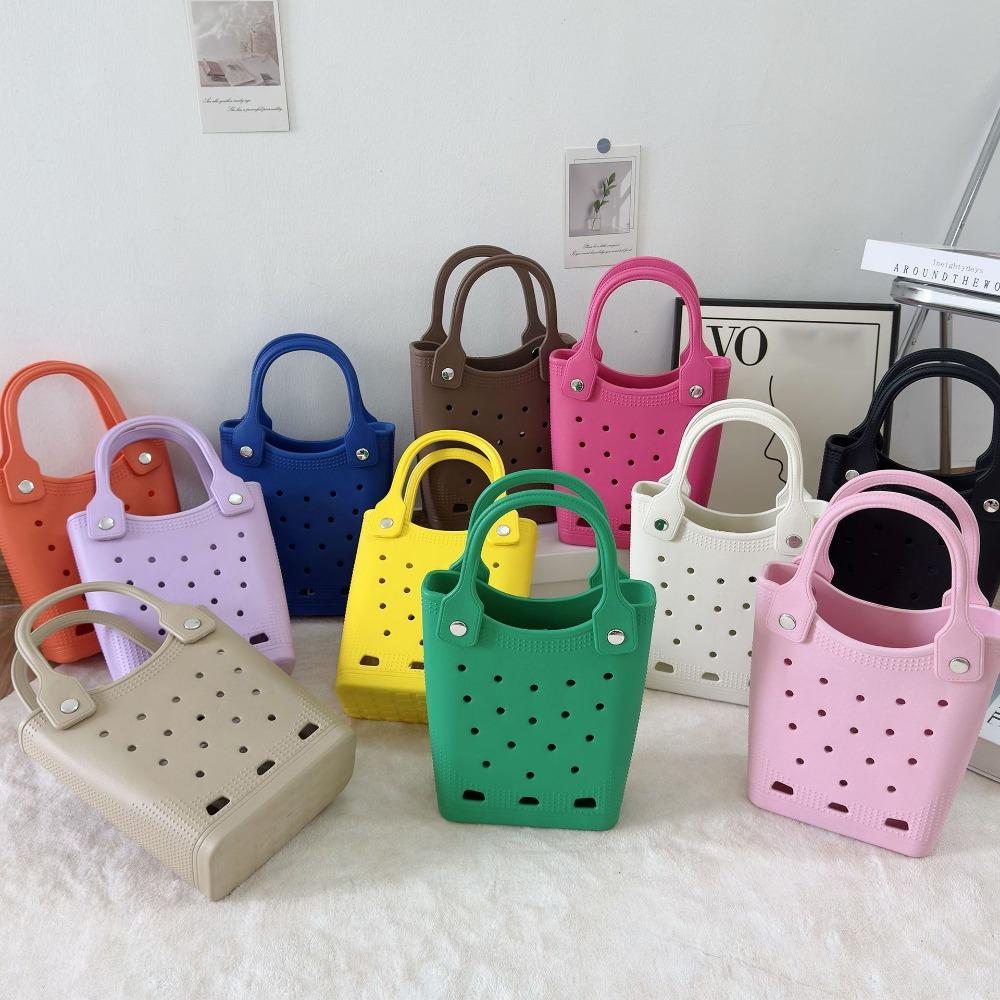 Summer Women Tote Handbag Sundries Organizer Storage Baskets Waterproof Beach Bag Camping білий
Summer Women Tote Handbag Sundries Organizer Storage Baskets Waterproof Beach Bag Camping білий