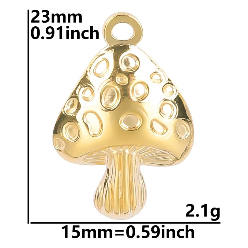 5pcs/Lot New Real Gold Plated Sunflower Tree Leaf Mushroom Plant Stainless Steel Charm For Jewelry Making Bulk DIY Metal Pendant
5pcs/Lot New Real Gold Plated Sunflower Tree Leaf Mushroom Plant Stainless Steel Charm For Jewelry Making Bulk DIY Metal Pendant