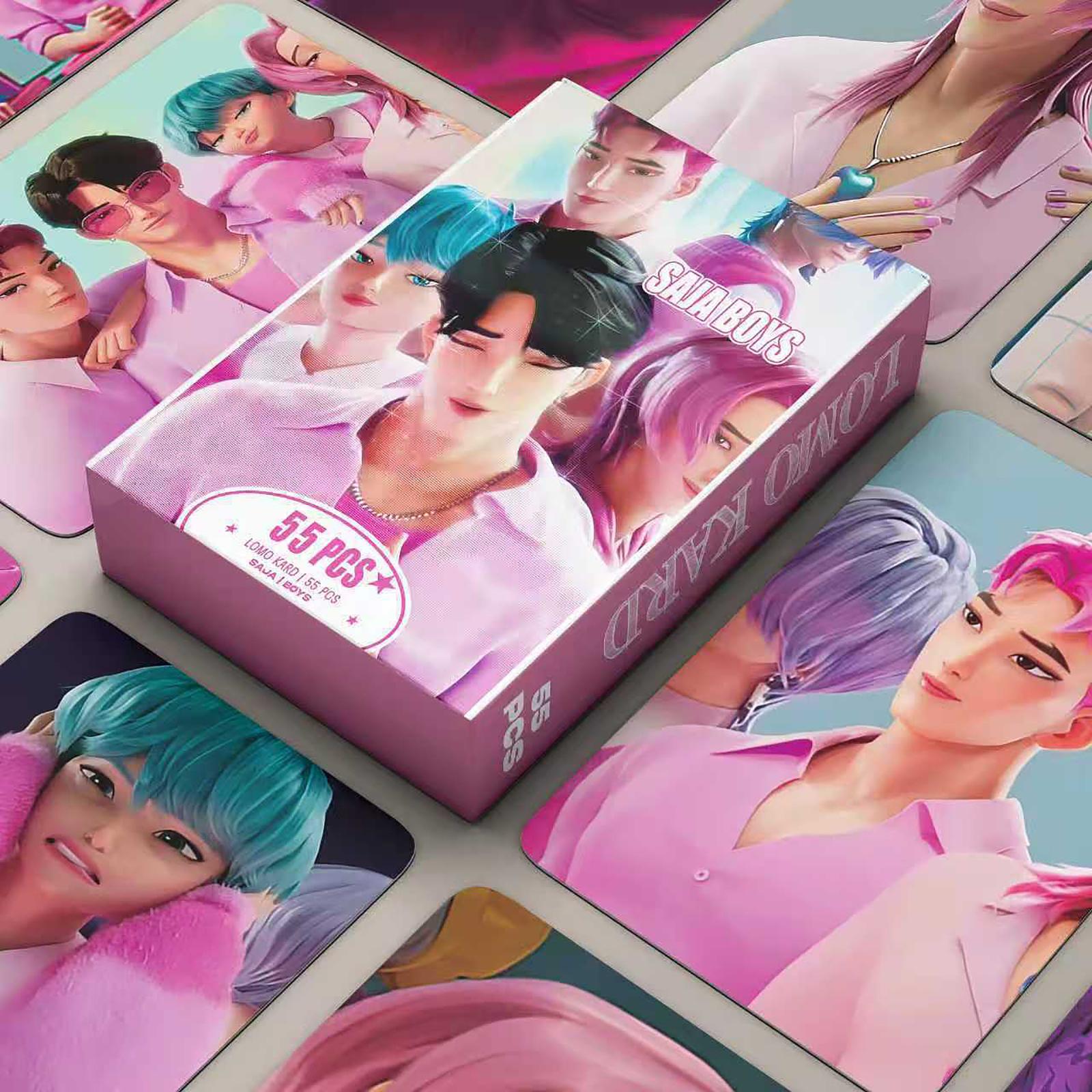 Набор из 55 коллекционных карточек с мультяшными фотографиями в стиле аниме, сувенир One Size
Набор из 55 коллекционных карточек с мультяшными фотографиями в стиле аниме, сувенир One Size