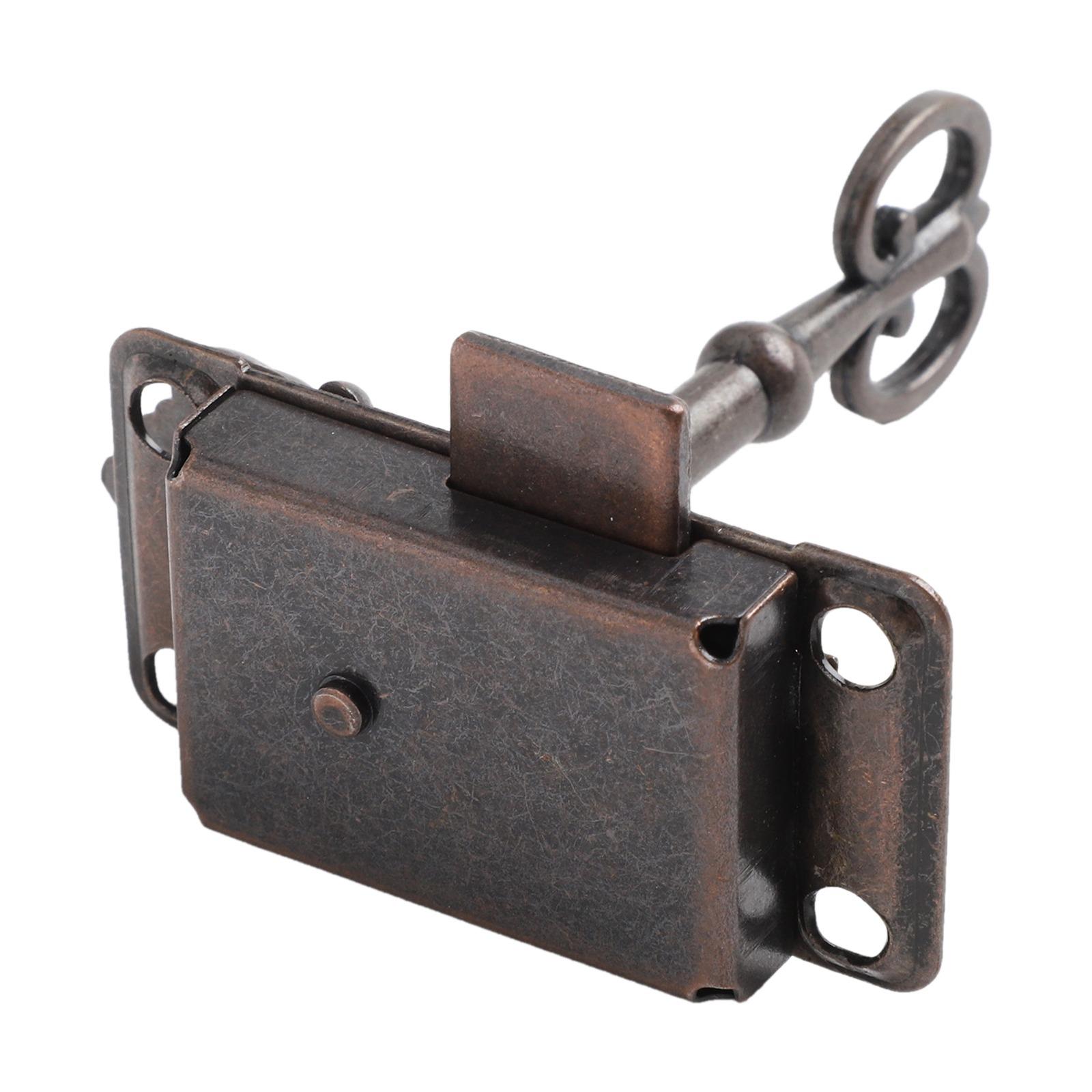 2 PCS Vintage Cabinet Door Lock Set Key Wooden Jewelry Box Lock Decorative Cover Antique-Bronze Lock Furniture Hardware China Mainland
2 PCS Vintage Cabinet Door Lock Set Key Wooden Jewelry Box Lock Decorative Cover Antique-Bronze Lock Furniture Hardware China Mainland