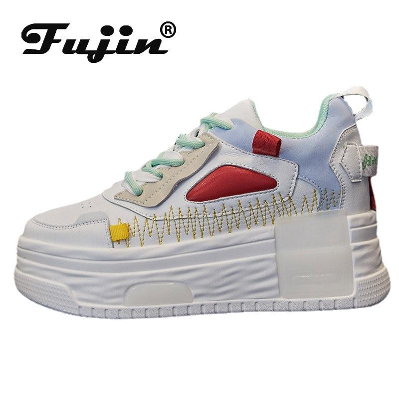 Fujin/8 см из натуральной кожи, весенне-осенние повседневные массивные кроссовки, женские модные мокасины, удобная модная обувь на танкетке
Fujin/8 см из натуральной кожи, весенне-осенние повседневные массивные кроссовки, женские модные мокасины, удобная модная обувь на танкетке
