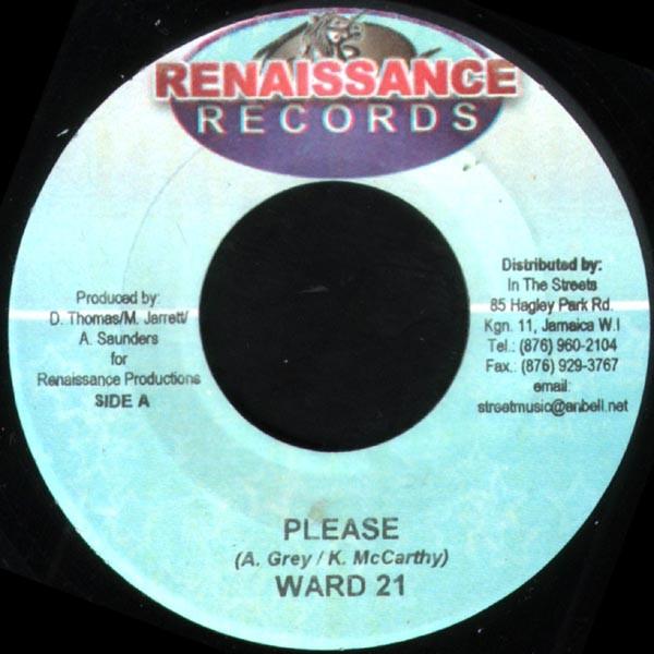 7inch Record WARD 21 / KENNY & FLAVA UNIT - Please / Girl U Gone NONE Renaissance Rec 2004 Jamaica Reggae, Ska & Dub Used
7inch Record WARD 21 / KENNY & FLAVA UNIT - Please / Girl U Gone NONE Renaissance Rec 2004 Jamaica Reggae, Ska & Dub Used