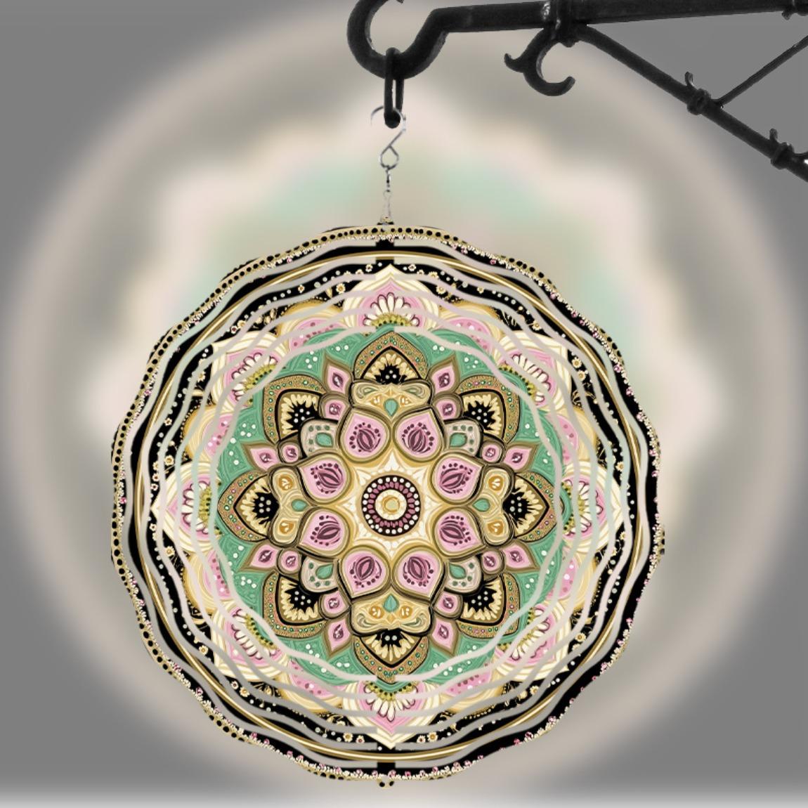 3D Metal Mandala Flower Wind Spinner Vibrant Garden Decor for Indoor and Outdoor Perfect Thanksgiving Christmas Gift All Seasons Wind Chimes 01A
3D Metal Mandala Flower Wind Spinner Vibrant Garden Decor for Indoor and Outdoor Perfect Thanksgiving Christmas Gift All Seasons Wind Chimes 01A