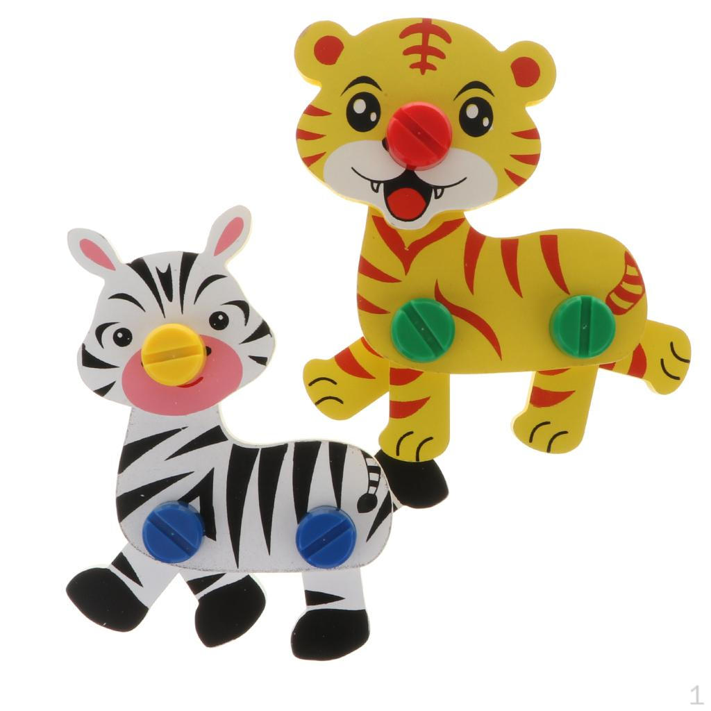Деревянная фигурка животного Зебра, винт, гайка, 3D пазл, игровой набор, игрушка для сборки
Деревянная фигурка животного Зебра, винт, гайка, 3D пазл, игровой набор, игрушка для сборки