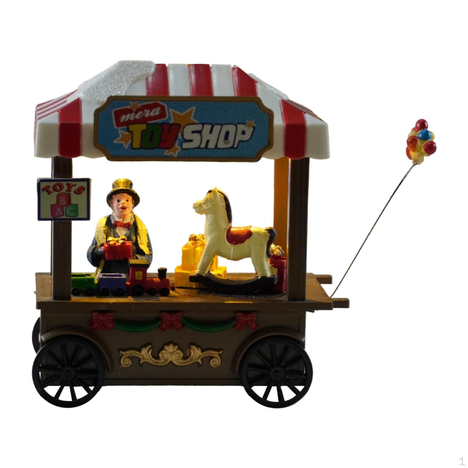 Christmas Scene Snow House, DIY Table Decoration, LED Illuminated Village House Toy Shop
Christmas Scene Snow House, DIY Table Decoration, LED Illuminated Village House Toy Shop