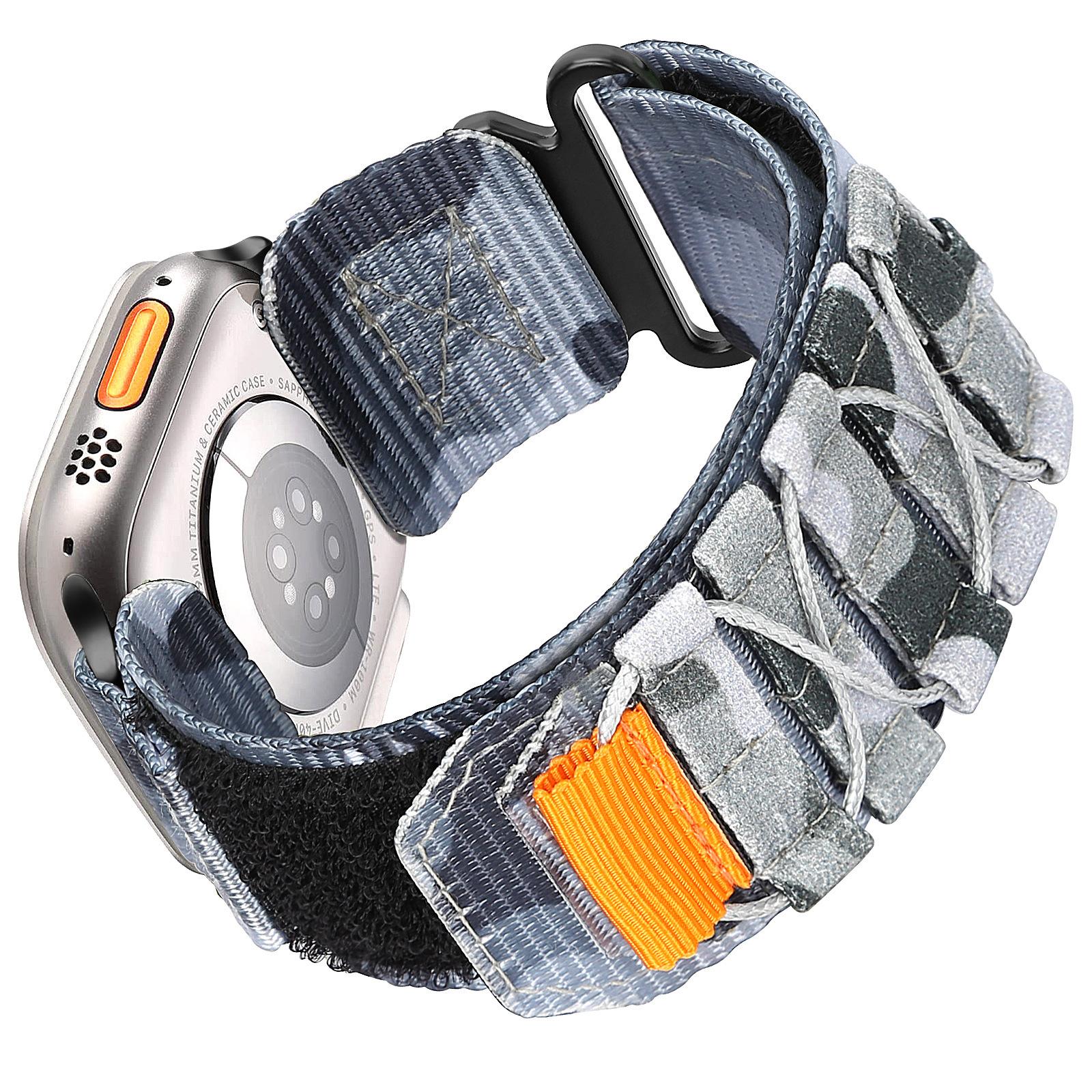 Suitable for AppleapplewatchWatch strap sports band loop nylon strap38/42/49mmVelcro Long-49mm
Suitable for AppleapplewatchWatch strap sports band loop nylon strap38/42/49mmVelcro Long-49mm