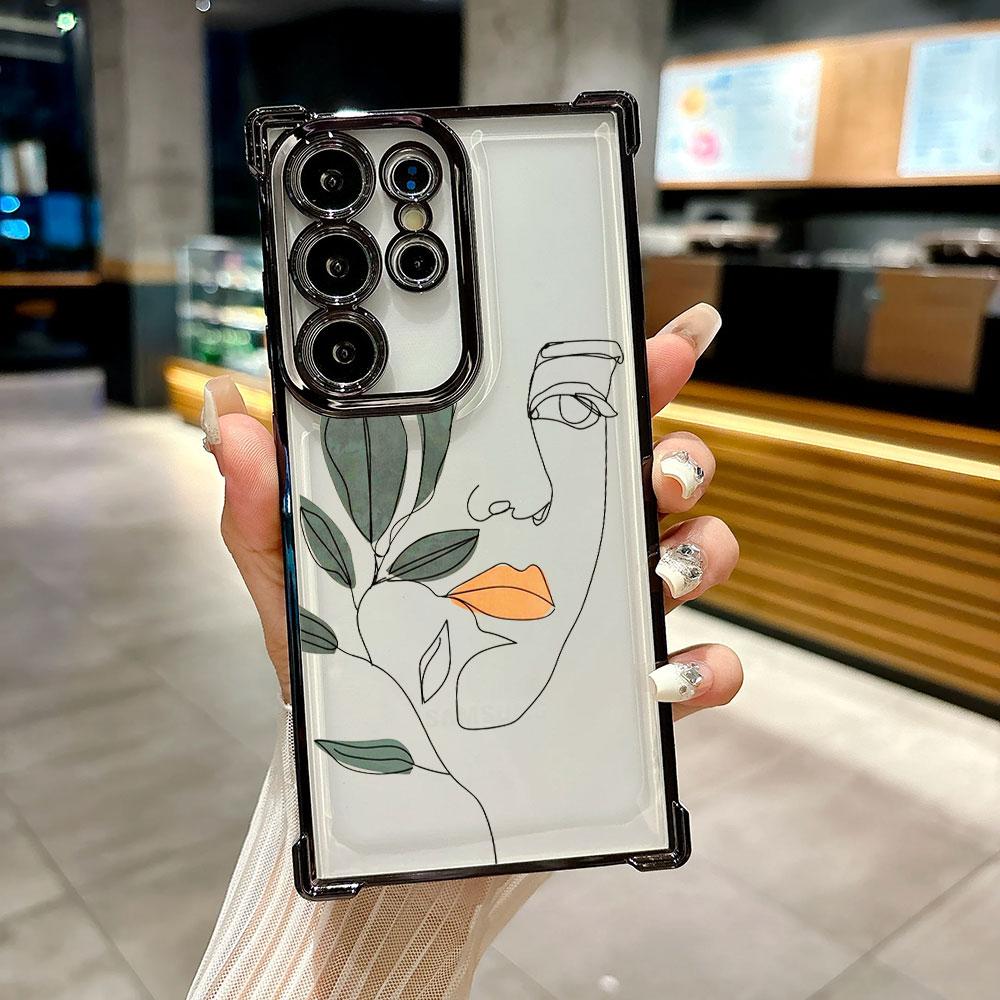 Цветочный Жесткий Девушка Линия Чехол Для Galaxy S26 Ultra Чехол Для Телефона Для Samsung S26 S25 S24 S23 S21 Ultra S20 FE S25 Plus 5G Мягкий Чехол Galaxy S20 Ultra
Цветочный Жесткий Девушка Линия Чехол Для Galaxy S26 Ultra Чехол Для Телефона Для Samsung S26 S25 S24 S23 S21 Ultra S20 FE S25 Plus 5G Мягкий Чехол Galaxy S20 Ultra