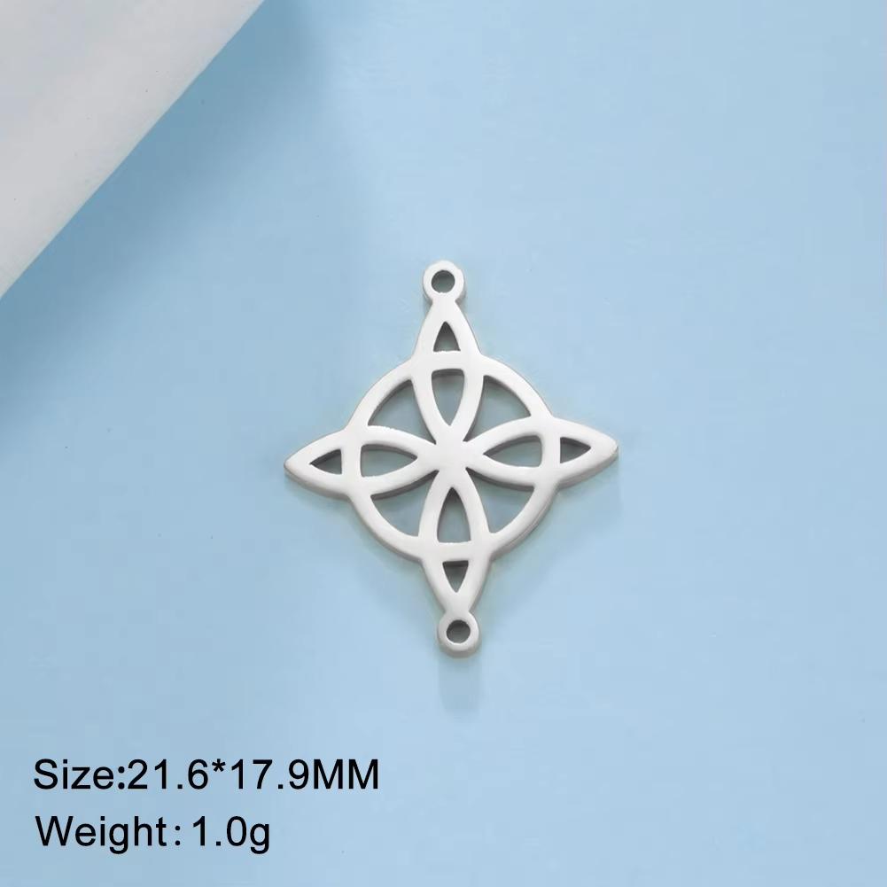 5pc Witch Knot Stainless Steel Pendant Celtics Trinity Knots Wicca Charms Connector Amulet Bracelet Jewelry Making Gifts
5pc Witch Knot Stainless Steel Pendant Celtics Trinity Knots Wicca Charms Connector Amulet Bracelet Jewelry Making Gifts