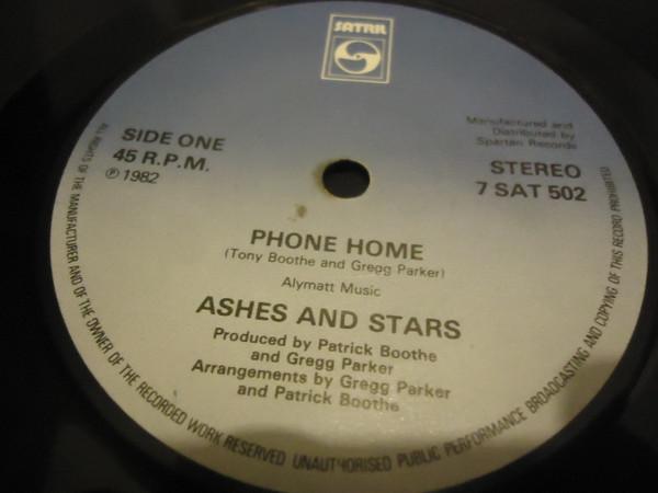 7inch Record ASHES & STARS - Phone Home 7SAT502 Satril 1982 UK Dance & Electronica Used
7inch Record ASHES & STARS - Phone Home 7SAT502 Satril 1982 UK Dance & Electronica Used