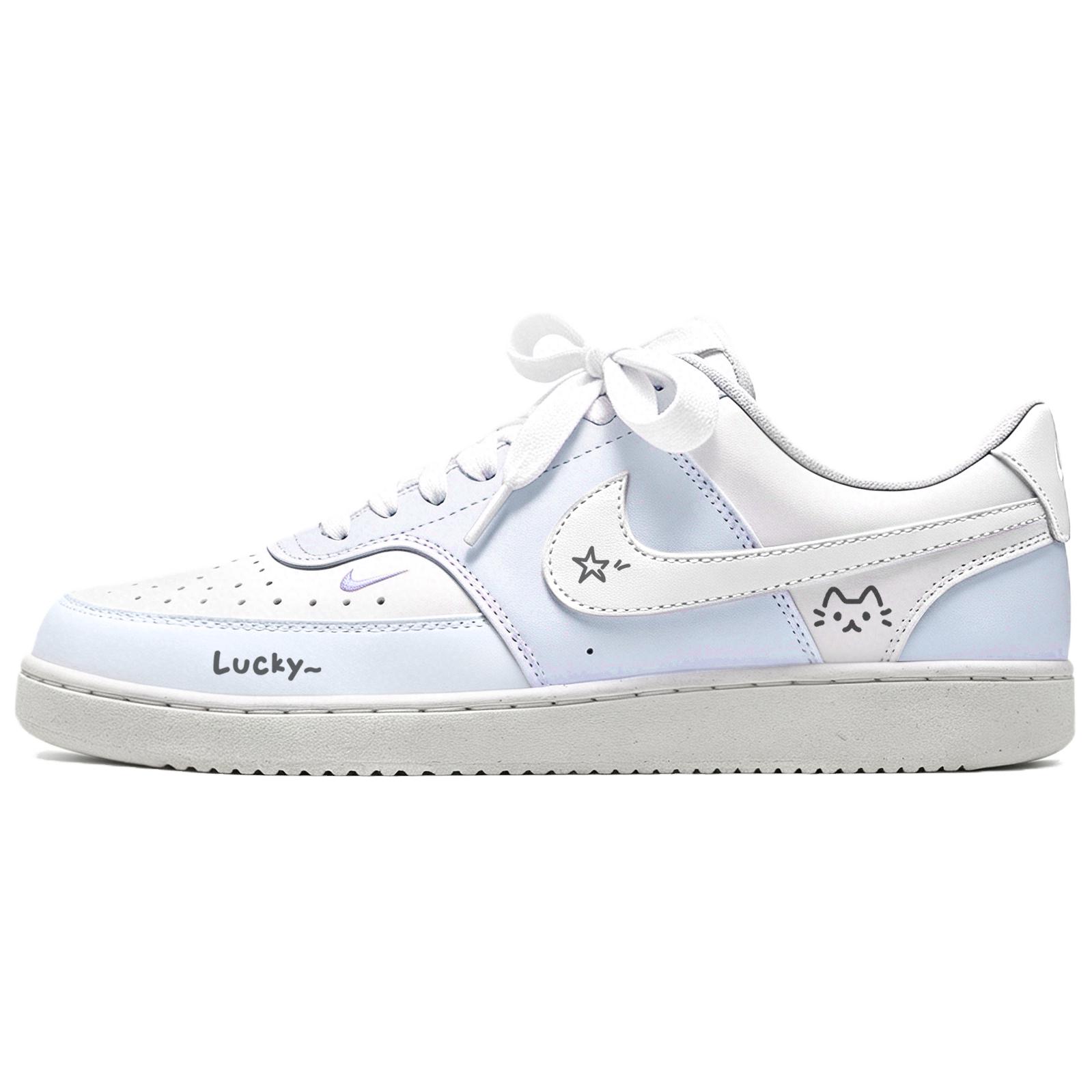 Nike Court Vision Low Maris Sal Meowth Leather Low top Skateboard Shoes Women s White Blue FV9952-104(Team2162-) 35.5
Nike Court Vision Low Maris Sal Meowth Leather Low top Skateboard Shoes Women s White Blue FV9952-104(Team2162-) 35.5
