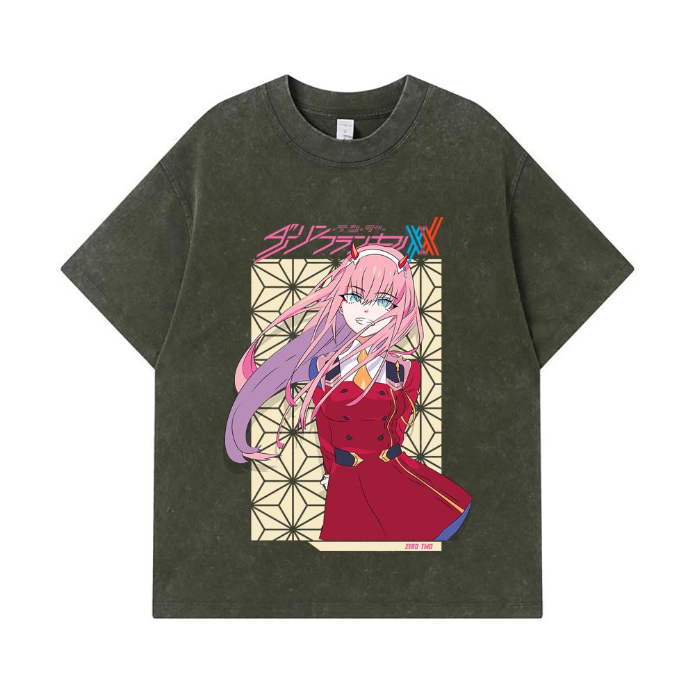 275 GSM Washed T-shirts 100% Cotton Darling in the Franxx V2 Print Unisex Heavy Cotton T Shirt S армия зеленый
275 GSM Washed T-shirts 100% Cotton Darling in the Franxx V2 Print Unisex Heavy Cotton T Shirt S армия зеленый