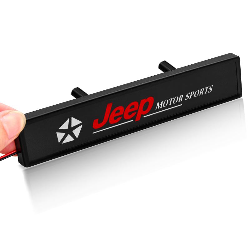 Car Decorative Light LED Front Hood Grille Emblem Badge Decor For Jeep Wrangler Grand Cherokee Renegade Tyre Stem Air Caps чорний
Car Decorative Light LED Front Hood Grille Emblem Badge Decor For Jeep Wrangler Grand Cherokee Renegade Tyre Stem Air Caps чорний