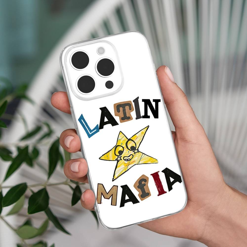 Latin Mafia Phone Case For iPhone 16,15,14,13,12,11 Pro,Max,Plus,X,XS,XR,SE,Mini Transparent Silicone Soft iPhone15pro
Latin Mafia Phone Case For iPhone 16,15,14,13,12,11 Pro,Max,Plus,X,XS,XR,SE,Mini Transparent Silicone Soft iPhone15pro