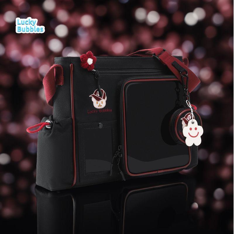 Baseball Bear Cartoon Backpack 2.0 Canvas Bar Rice Snack Large Capacity Lucky Bubbles Original Design Black and red (In Stock 48 hours delivery)
Baseball Bear Cartoon Backpack 2.0 Canvas Bar Rice Snack Large Capacity Lucky Bubbles Original Design Black and red (In Stock 48 hours delivery)