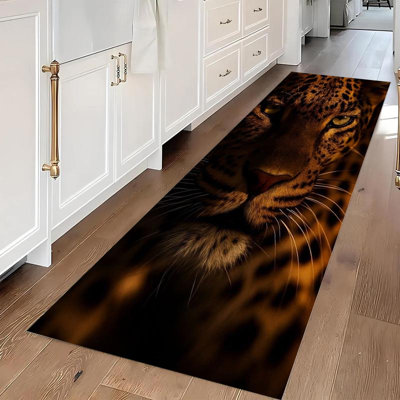 Animal Leopard Tiger Long Runner Rug Vivid Close-up & Dynamic Print Durable Fade-resistant Non-slip Carpet for Hallway Entryway 40X120CM
Animal Leopard Tiger Long Runner Rug Vivid Close-up & Dynamic Print Durable Fade-resistant Non-slip Carpet for Hallway Entryway 40X120CM