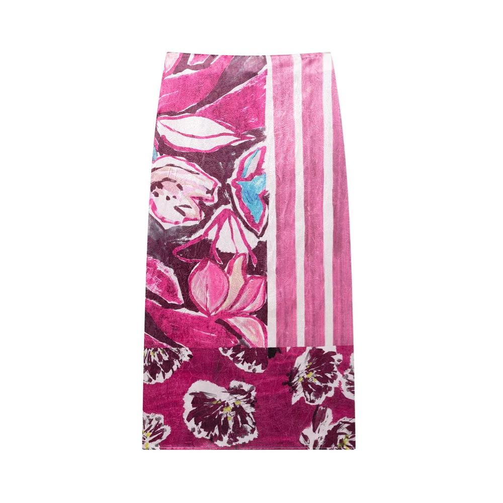 2025 Spring/Summer Women s Silk Satin Print Midi Skirt - Slim Fit, Elegant Design XS розы красного
2025 Spring/Summer Women s Silk Satin Print Midi Skirt - Slim Fit, Elegant Design XS розы красного