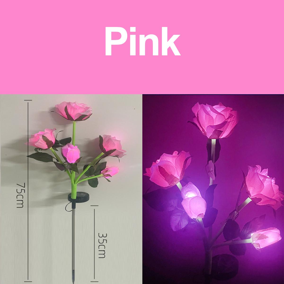 5 Heads Solar Light Yard Lights Outdoor Garden Lighting For Fence White Fence Flowers Roses Flower Lamp Flood Patio Pathway Blue рожевий
5 Heads Solar Light Yard Lights Outdoor Garden Lighting For Fence White Fence Flowers Roses Flower Lamp Flood Patio Pathway Blue рожевий