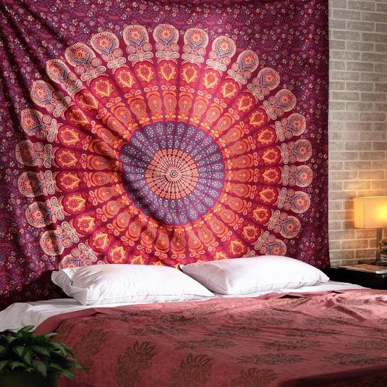 Индийский гобелен Art Wall Hanging Mandala Hippy Bohemian Cover Throw Boho Beach Двойной размер
Индийский гобелен Art Wall Hanging Mandala Hippy Bohemian Cover Throw Boho Beach Двойной размер