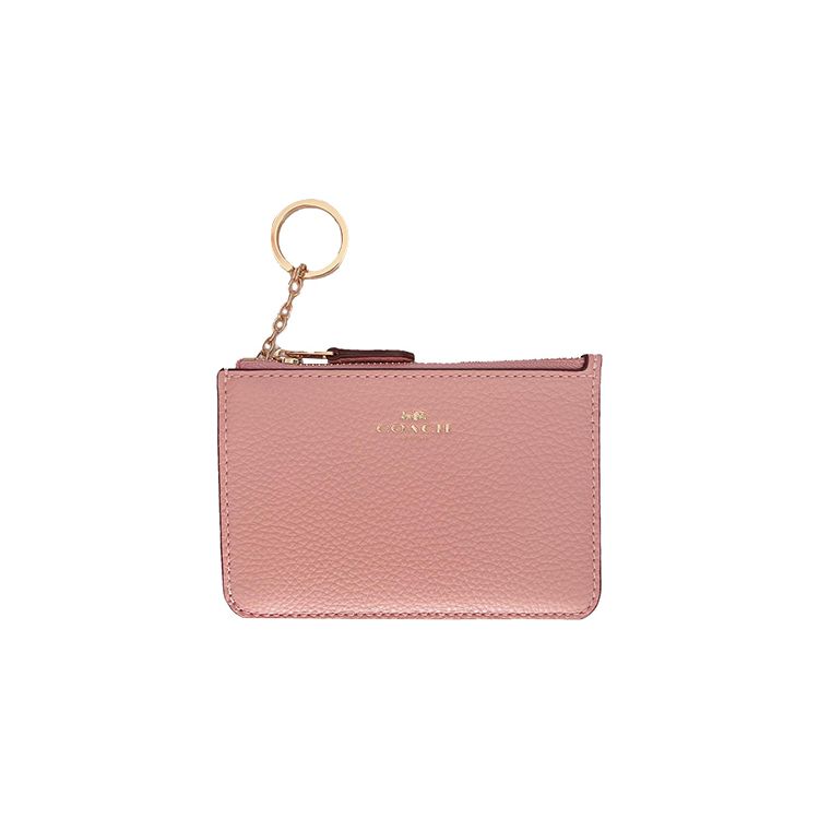 Coach Key Case Solid Color Zipper Leather Wallet Key Pouch Card Holder Women Wallets Pink C7957G-IMPO Basic Set (Bag+Dust Bag)
Coach Key Case Solid Color Zipper Leather Wallet Key Pouch Card Holder Women Wallets Pink C7957G-IMPO Basic Set (Bag+Dust Bag)
