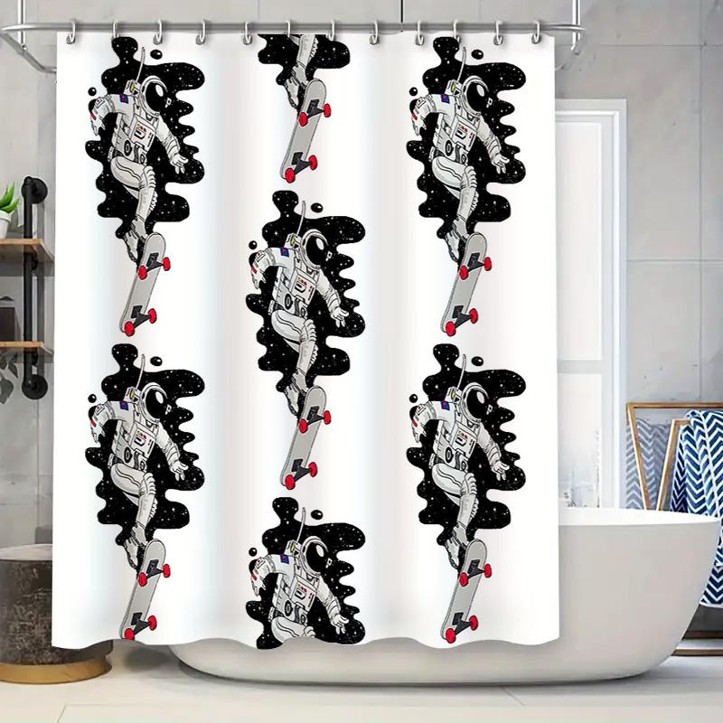Space Astronaut Galaxy Shower Curtain Set Starry Universe Cosmos Bathroom Decor Modern Pattern Fabric Backdrop Washable W60H190(CM)-1 Pcs
Space Astronaut Galaxy Shower Curtain Set Starry Universe Cosmos Bathroom Decor Modern Pattern Fabric Backdrop Washable W60H190(CM)-1 Pcs