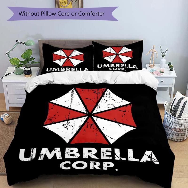 3pcs Creative Resident Evil Bedding Set - Includes 1 Quilt Cover and 2 Pillowcases, Comfortable Bedding with Stylish Design for Bedroom, Mac 135x200cm
3pcs Creative Resident Evil Bedding Set - Includes 1 Quilt Cover and 2 Pillowcases, Comfortable Bedding with Stylish Design for Bedroom, Mac 135x200cm
